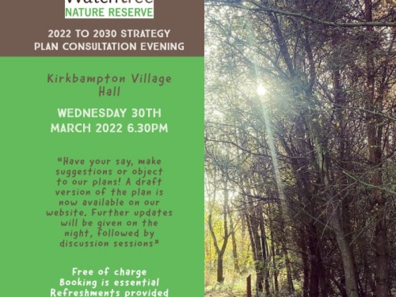 Watchtree Strategy Plan 2022-2030 Consulation Evening